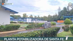 La potabilizadora de Santiago reanuda operaciones tras obstrucción en la toma de agua cruda