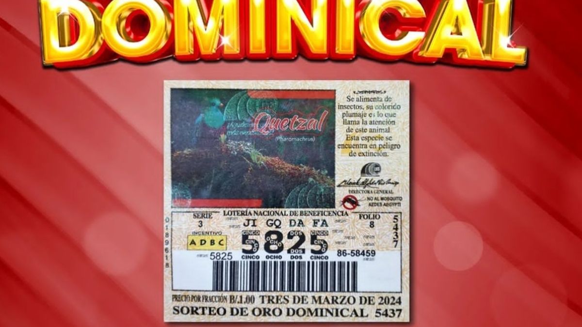 Resultados Lotería Nacional de Panamá EN VIVO: Sorteo del 3 de marzo de 2024