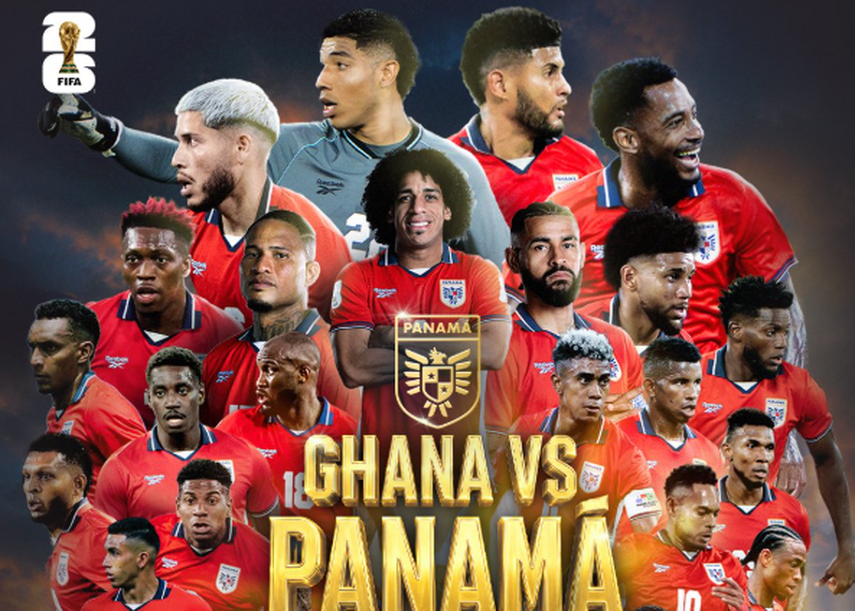 Panamá vs. Ghana: sigue la transmisión del partido en el Mundial 2026