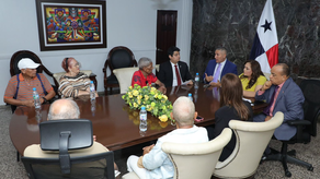 Reunión de la presidenta de la AN con jubilados y pensionados.