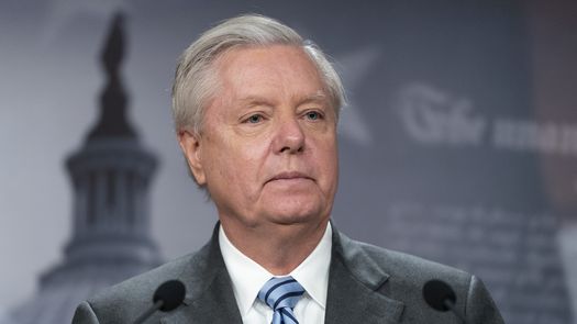 El senador Lindsey Graham.