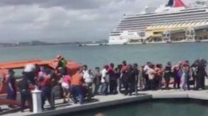 AMP investiga incendio de crucero con bandera panameña en Puerto Rico