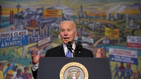 El presidente de Estados Unidos, Joe Biden﻿.