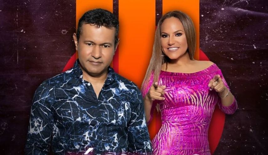 Los Patrones de la Cumbia reparten canastas de comida en Navidad