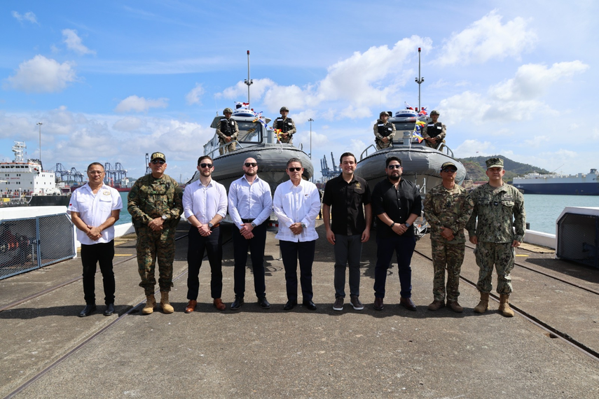EE.UU. dona cuatro lanchas a Panamá para reforzar la seguridad del Canal