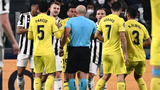 &nbsp;Champions League: El Villarreal golea a la Juventus en Turín