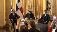 El presidente de la República, Laurentino Cortizo, durante la firma de los decretos que reglamental el uso medicinal del cannabis en Panamá. El presidente de la República, Laurentino Cortizo, durante la firma de los decretos que reglamental el uso medicinal del cannabis en Panamá.