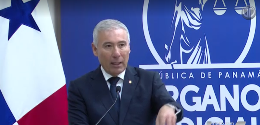 Magistrado Olmedo Arrocha informa avances