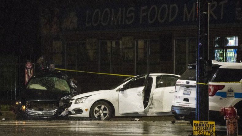 Conductor ignora a policías y causa choque mortal en Chicago