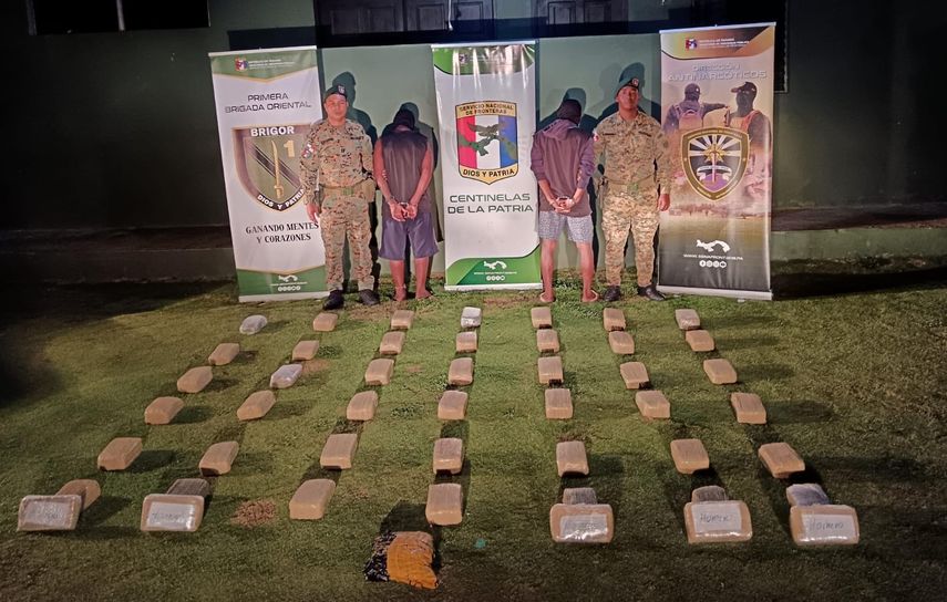 SENAFRONT aprehende a colombiano y panameño