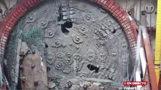 Tuneladora Panamá culmina recorrido bajo el Canal y llega a Albrook