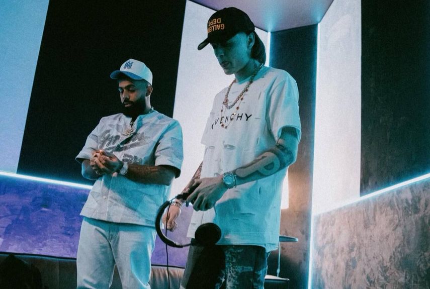 El cantante Peso Pluma ya adelantó que está trabajando con Eladio Carrión.