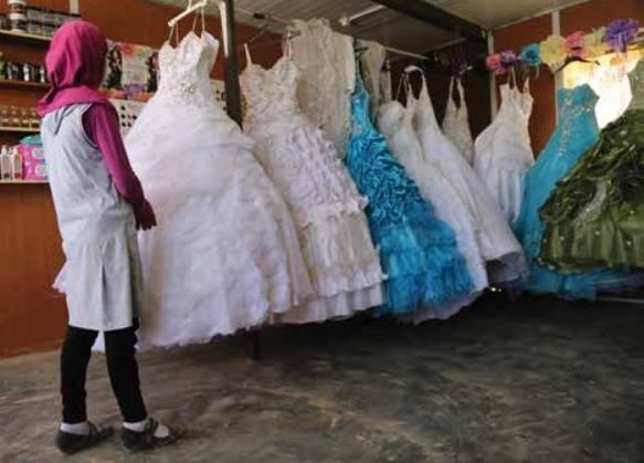 Los matrimonios infantiles se duplican entre refugiadas sirias en Jordania