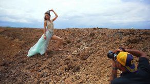 Juan Rojas durante el 2do reto de Foto Challenge