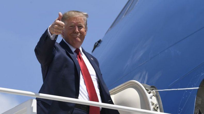 Trump habla a veteranos y recauda fondos para gobernador