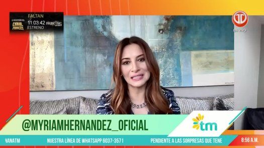 Myriam Hernández brinda detalles sobre su carrera