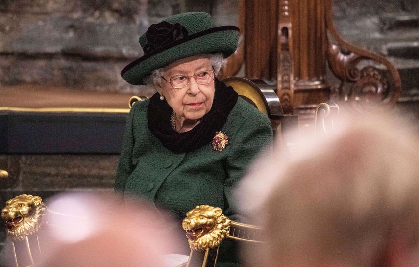 La reina Isabel II﻿.