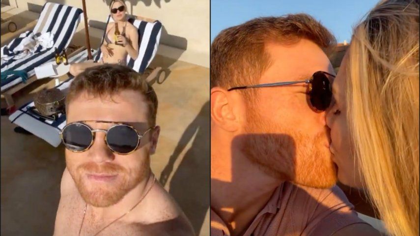 Canelo Álvarez de Luna de Miel. (Foto: Instagram @canelo)