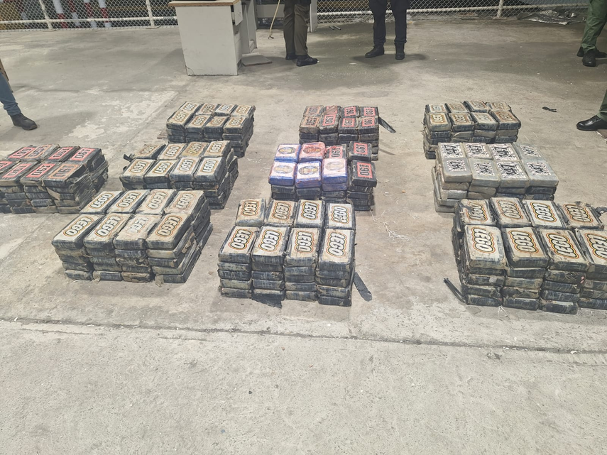 El Ministerio Público decomisa 400 paquetes de droga con destino a Dinamarca.