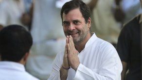 India: renuncia dirigente opositor Rahul Gandhi