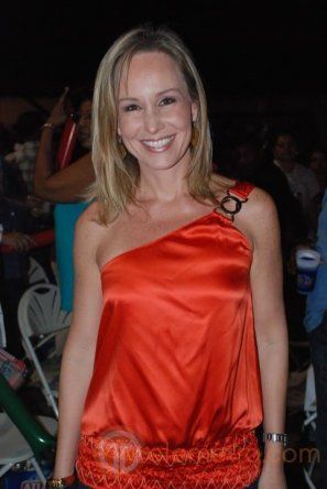 La siempre radiante Karen Chalmers