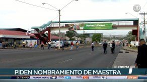 Piden nombramiento de una maestra en Centro Educativo Victoria DSpinay