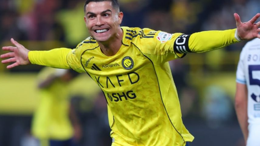 El futbolista Cristiano Ronaldo milita en el&nbsp; Al-Nassr de la liga saudí.