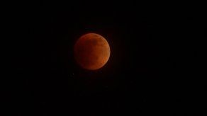 América Latina se tiñó del rojo de la Luna eclipsada