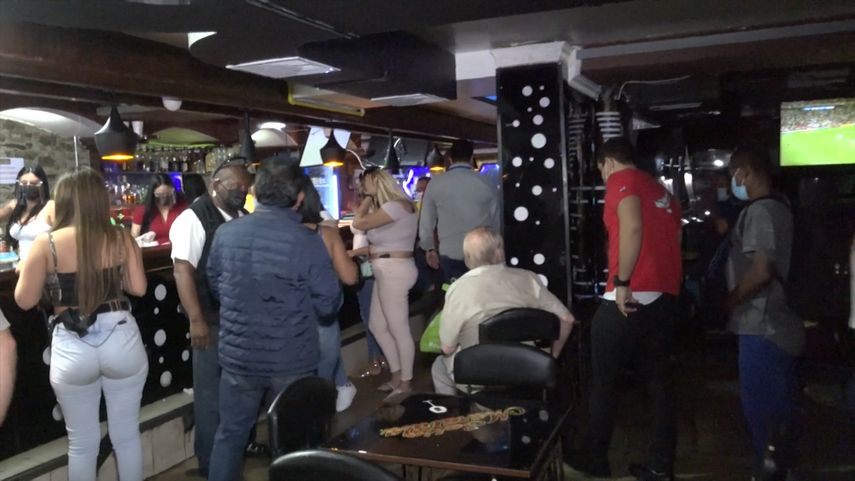 El ingreso a los restaurantes