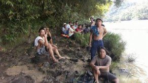 Transbordador naufraga en río de Malasia