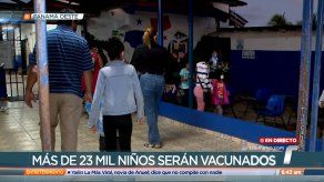 Vacunación pediátrica en La Chorrera inicia desde este jueves