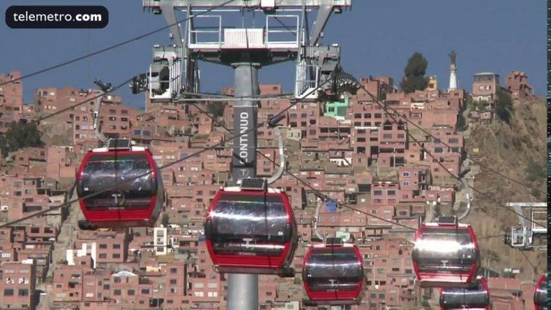 La Paz estrena moderno teleférico