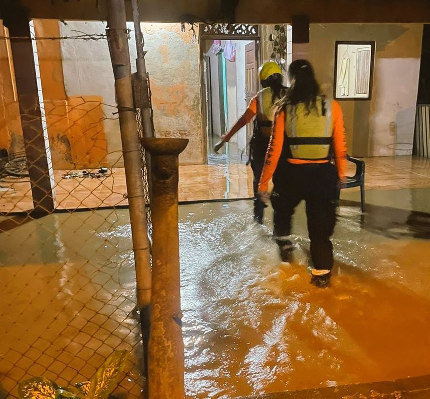 Entre las áreas en que se registran afectaciones el Sinaproc menciona Pesé y Chitré Cabecera; así como en Guararé