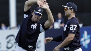 Stanton y Judge practican bateo juntos por primera vez