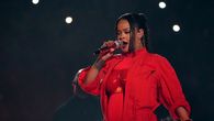 Rihanna en el show de medio tiempo en el Super Bowl 2023. Rihanna en el show de medio tiempo en el Super Bowl 2023.