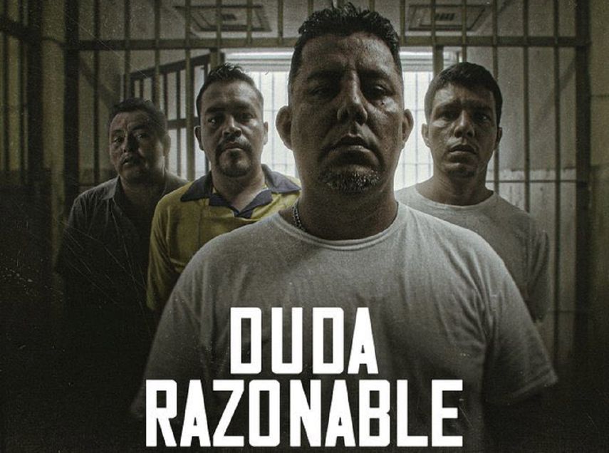 Afiche de la serie Duda razonable de Netflix.