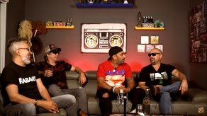 Los Rabanes junto a Leo Colina