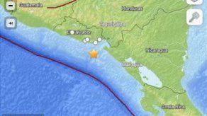 Sismos con epicentro frente a El Salvador sacudieron Nicaragua