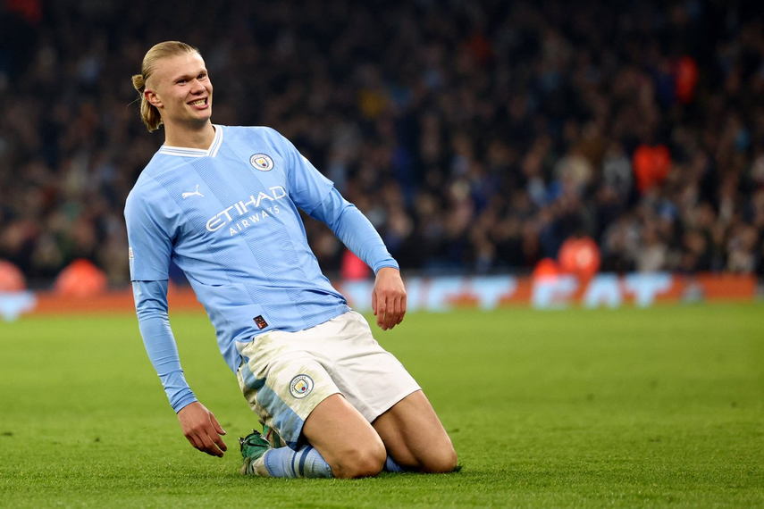 Erling Haaland extiende contrato con el Manchester City hasta 2034
