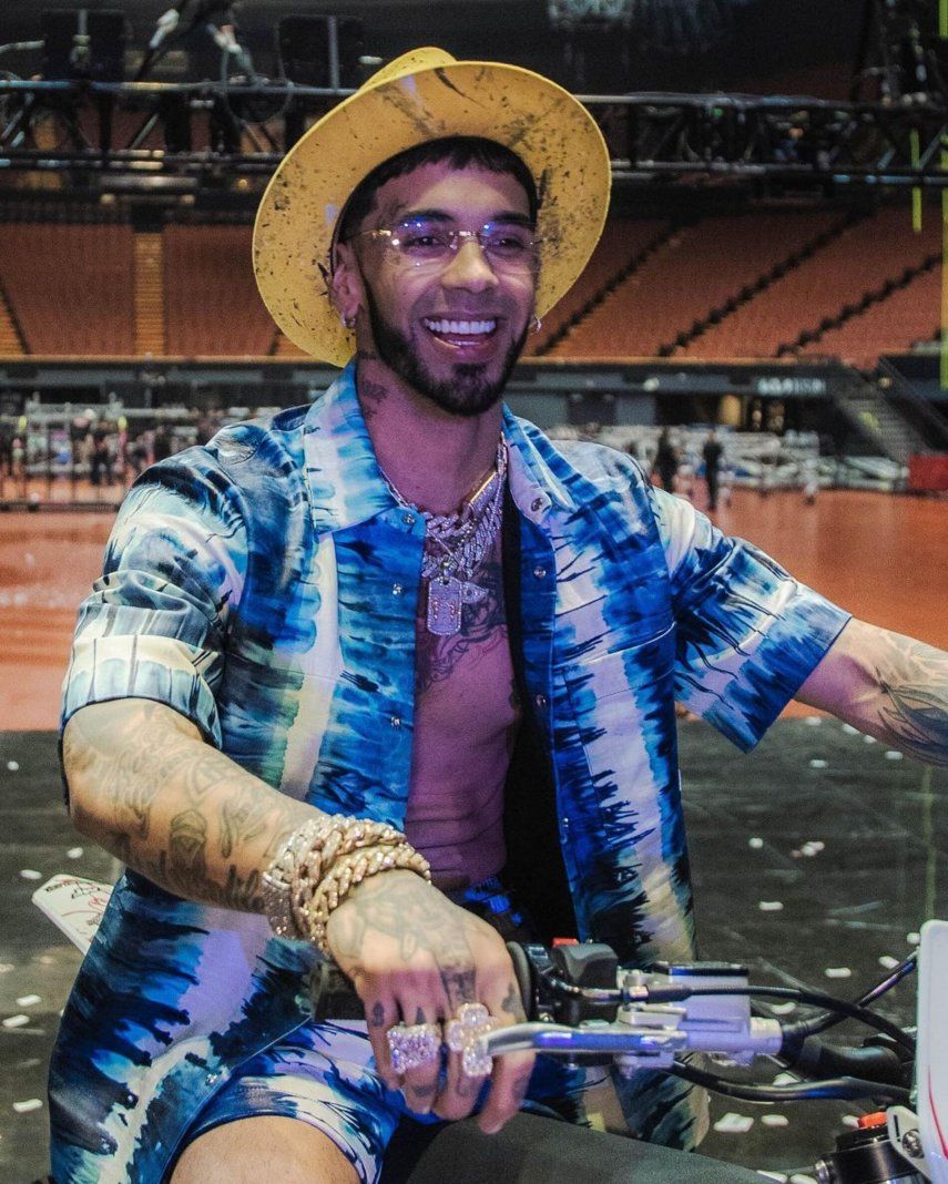 Anuel AA por su gira en Estados Unidos.