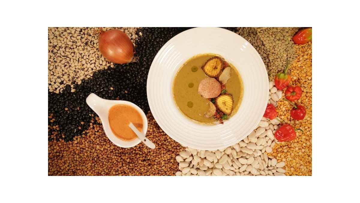 Crema de arverja amarilla - Bollo