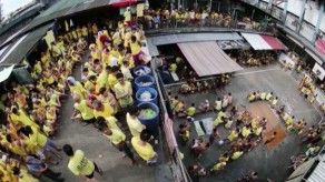 Una cárcel abarrotada en Filipinas por el aumento de arrestos