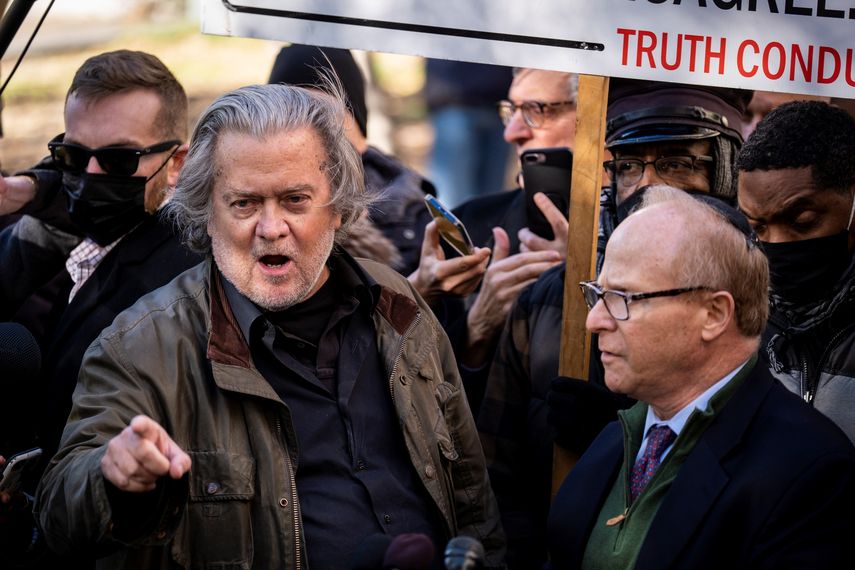 Steve Bannon fue el arquitecto de la campaña electoral de Trump en 2016.