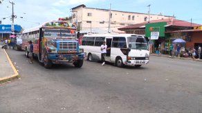 Habrá paro de transporte en Panamá Oeste desde las 4:00 a.m. de este lunes