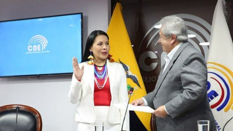Una indígena ocupa por primera vez un alto cargo electoral en Ecuador