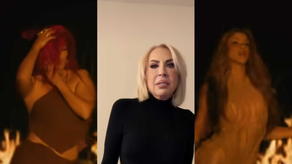 Laura Bozzo bailando la canción de Shakira y Karol G en TikTok.
