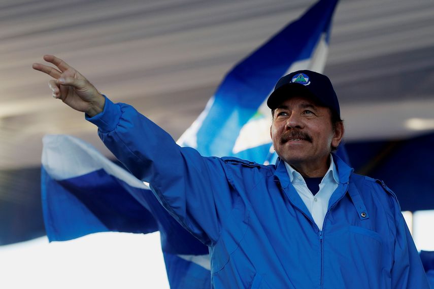 El presidente de Nicaragua