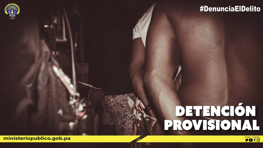 Ordenan detención provicional al imputado&nbsp;