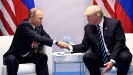 Donald Trump y Vladimir Putin dialogan sobre la guerra.