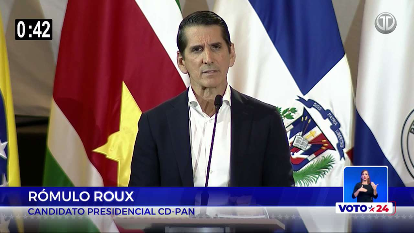 Debate Presidencial de Turismo: Rómulo Roux presenta sus propuestas para el sector